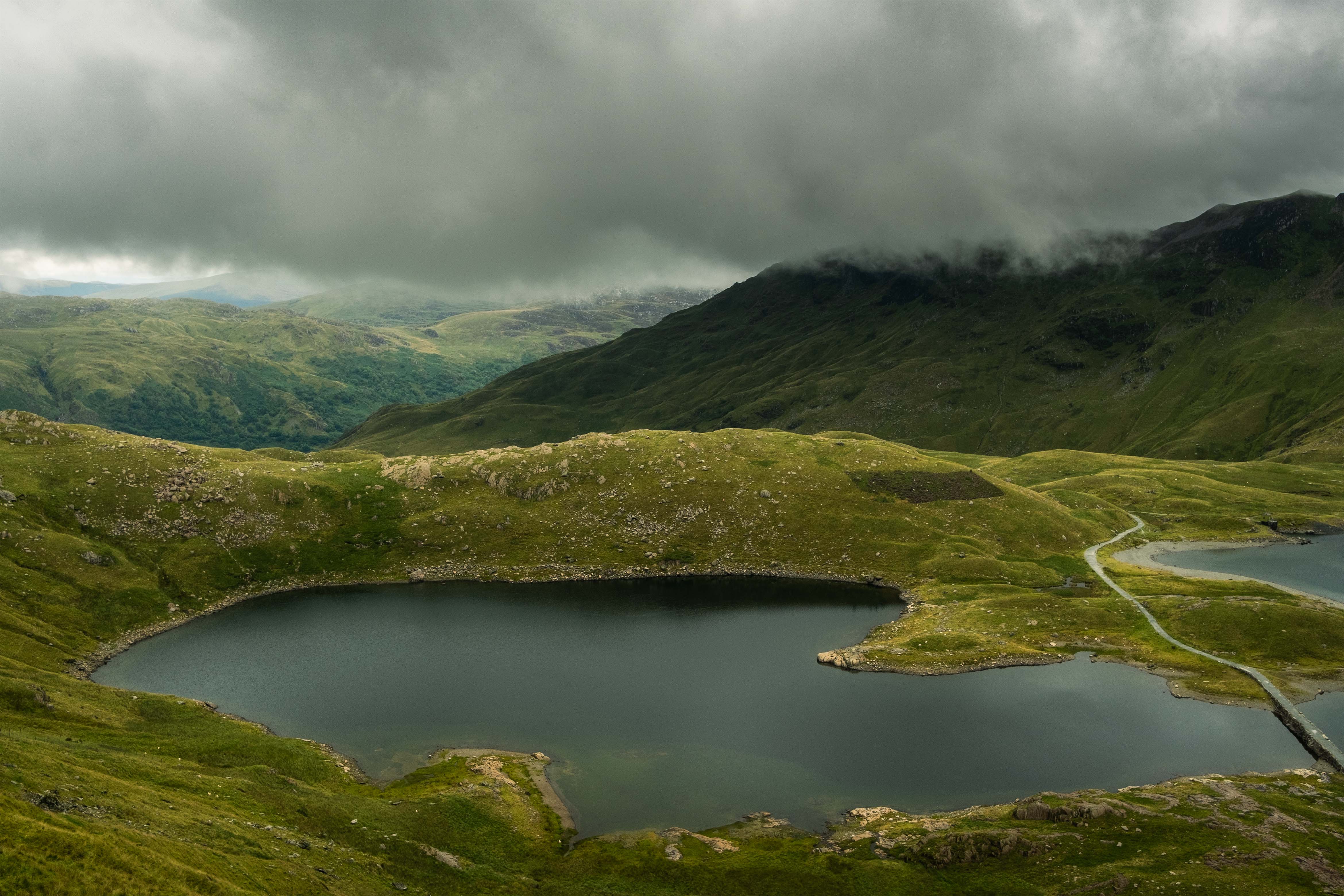 Snowdon Pyg track view